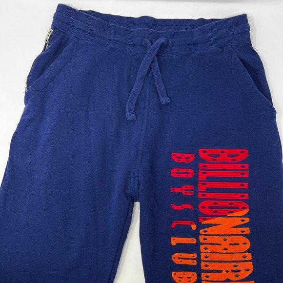 Billionaire Boys Club Other - Billionaire Boys Club Mens Navy Blue Gradient Logo Sweatpants Joggers Medium